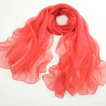 Promotional Products Pure Silk Scarf Long Scarf Shawl Red